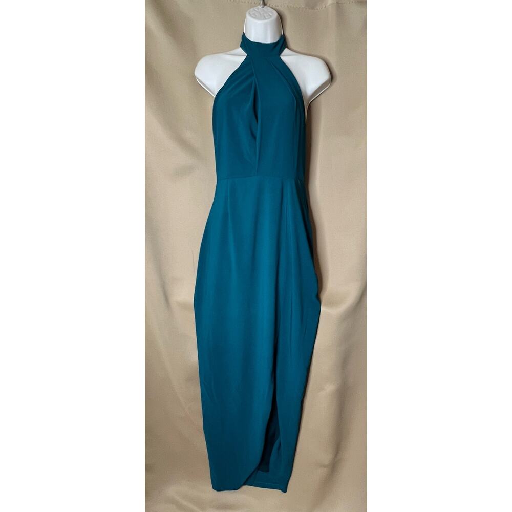 Stylestalker Teal Riscal Gown S - Picture 5 of 11
